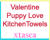 Puppy Love V Towels