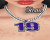 Necklace Purple 19 ®