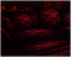 Black / Red Sofa