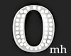 Silver Letter O