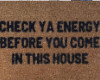 Check your energy carpet