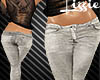*L* Rock Jeans Silver
