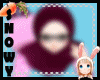 SQl kawaii purple hijab
