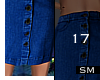 [SM|Dark-Denim/Skirt]