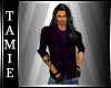 D.purple shirt w tshirt