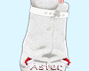 ★ Boots Fur White