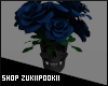 Skull Roses Vase #2