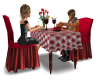 dinner table romantic