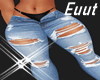 Euut Pulled Blue Jeans