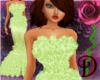 [D] Lime Razor Gown