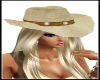 Cream Cowgirl Hat