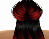 bLACK RED hairstyle