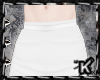 |K| White Shorts M