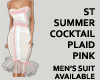 ST SUMMER PLAID PINK