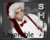 Red Santa Hat -Layerable