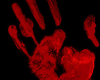 Bloody Handprint - Wall