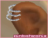 Diamond 3 Rings Ear (TR)