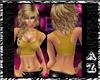 Yellow Sports Crop Top