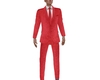 Shan Red Suit w/ Pants