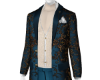 [L] Royal Blue Gold Suit
