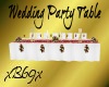 [B69]Rd/Wt WedPartyTable