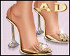 Luxury Gold Heels
