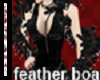 Black Feather Boa