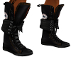 Black Boot Sneakers {DER