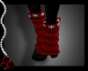 Red Sweater Boots