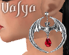 V| Vampire Ruby Earrings