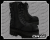 ♛ Empire Black Boots
