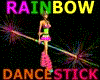 Rainbow Twist Dance Stic