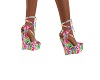 LP Lace-Up Wedge Flaming