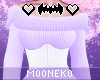 🌙 Lilac Sweaterdress