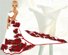 Red Rose Wedding Dress