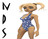 Blue Star Swimsuit