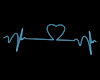 Heartbeat Neon Wall Sign