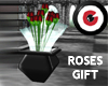 Box to Vase Roses Gift