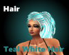 Teal White Hair