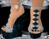 Silver/Blue WedgeSparkli
