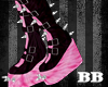 ~BB~ Spiked Boots Pink
