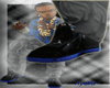 Blue/black Jordans