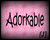 [J] Adorkable