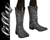 Grey Cowboy Boots