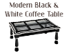Blk & White Coffee Table