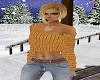 (F) GoldenYellow Sweater