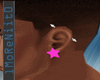 T* |Earrings Star Pink