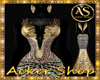 GOLD FEATHER DRESS
