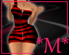 *M* groupie girl red del