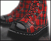 Red Black Boot